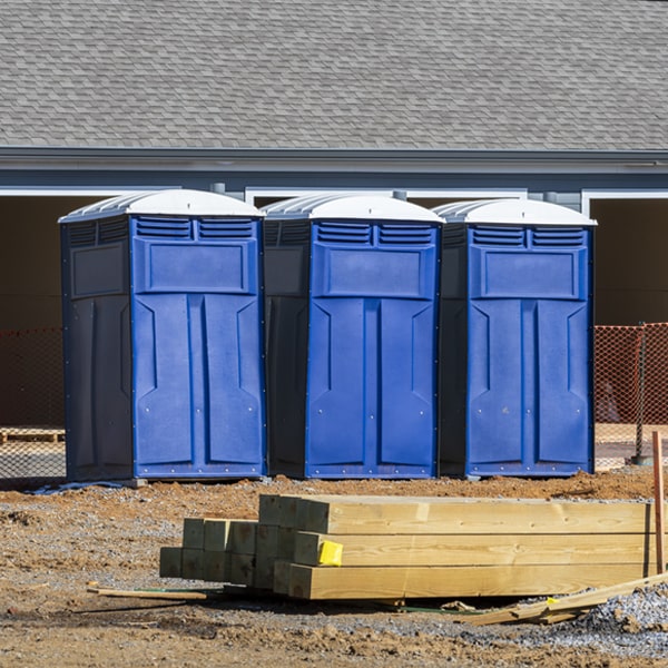 are there any restrictions on where i can place the porta potties during my rental period in Dequincy Louisiana